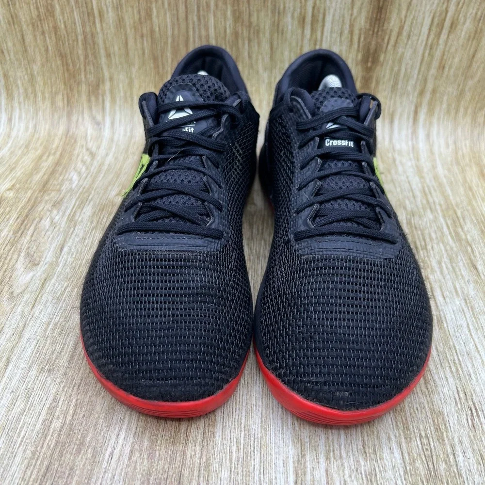 Reebok CrossFit Nano 8 Flexweave Men's Size 6.5 Black Red Training Shoes DV5741